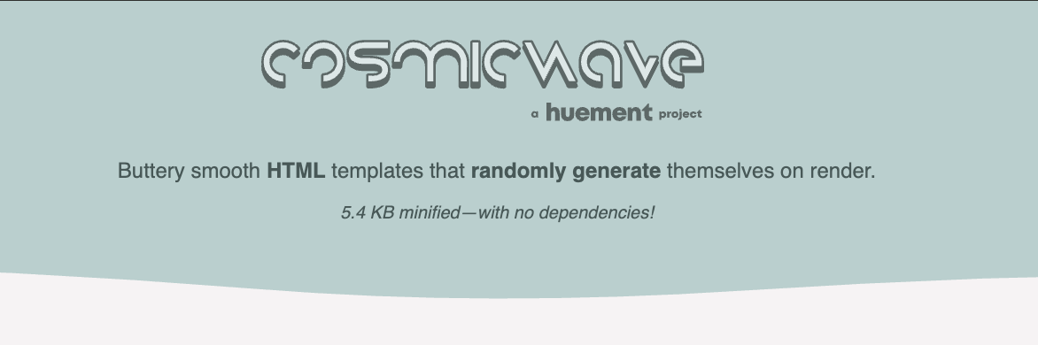 Cosmic Wave Preview - Animated SVG wave component