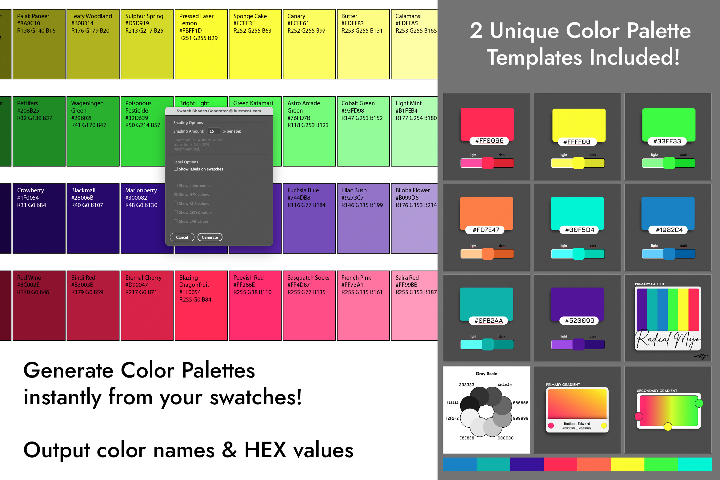 Illustrator Scripts Preview - Collection of automation scripts